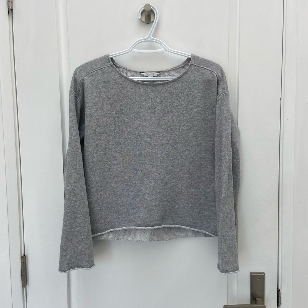 American Eagle grey sweater size xs